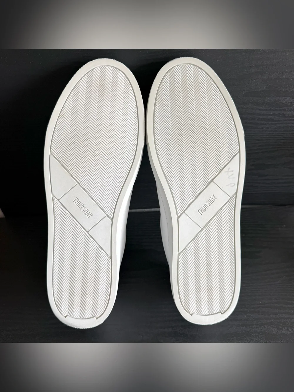 Thursday Boot Co. Men’s Premier Low Fashion Sneaker Sz 12 White Leather Shoe EUC